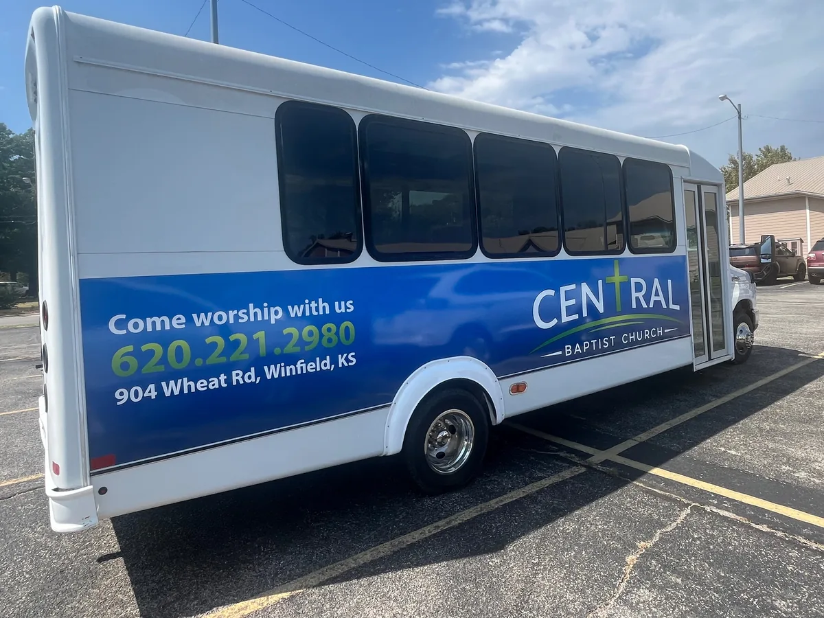 The Central Baptist Church bus